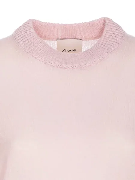 Pulover Allude lung roz