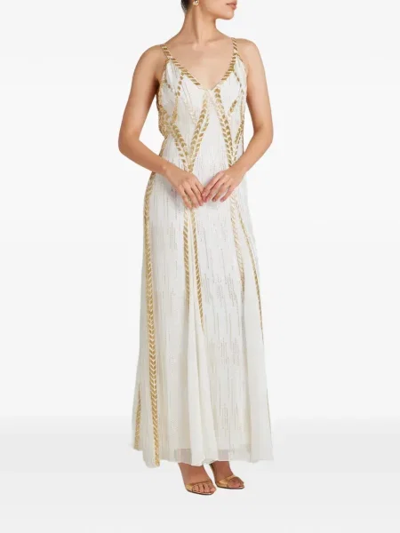 Rochie midi Temperley London alb