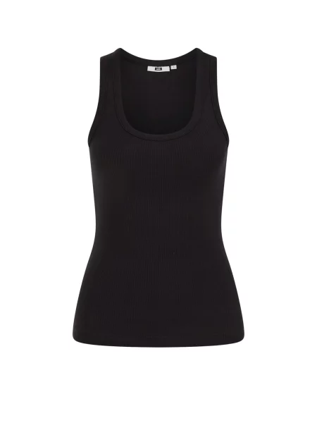 Top We Fashion černý