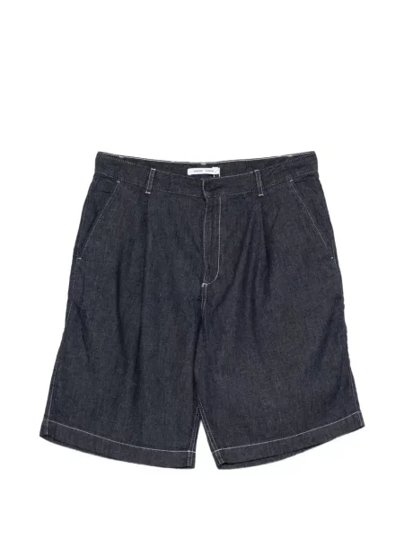 Pantaloni scurți Samsøe Samsøe albastru