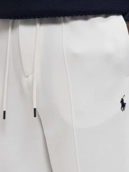 Бягане плетени панталон Polo Ralph Lauren на райета синьо