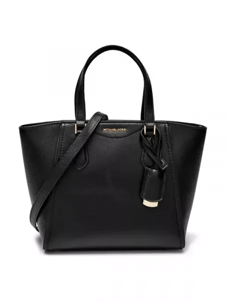 Michael Kors Bőr bőrönd Taryn fekete