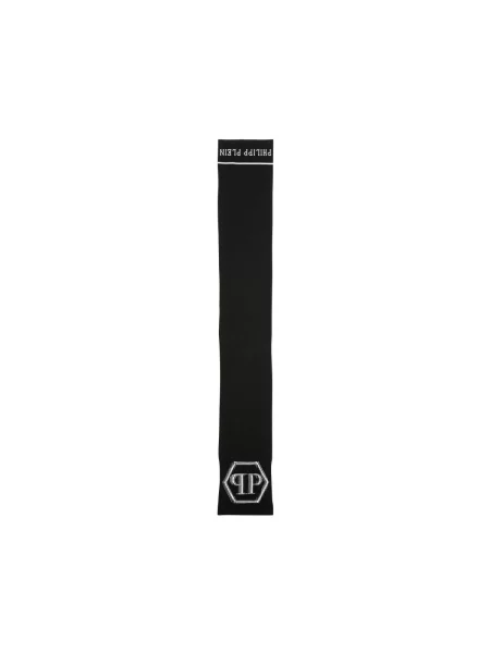 Lung fular Philipp Plein Sport negru