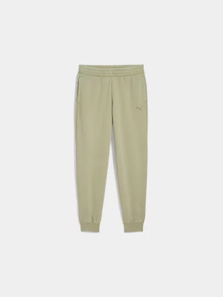 Штани спортивні PUMA Ess Elevated Wash Sweatpants комбінований верх зелений