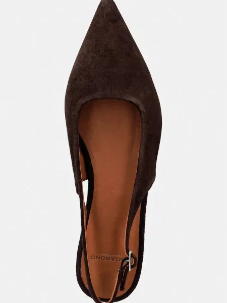Замшевые балетки Vagabond Shoemakers
