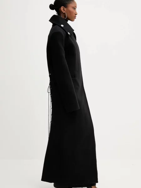 PRESSIAT płaszcz czarny