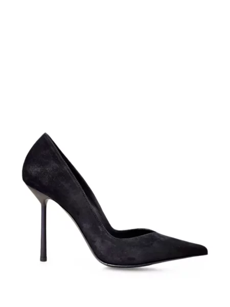 Pantofi cu toc Le Silla din piele de căprioară negru
