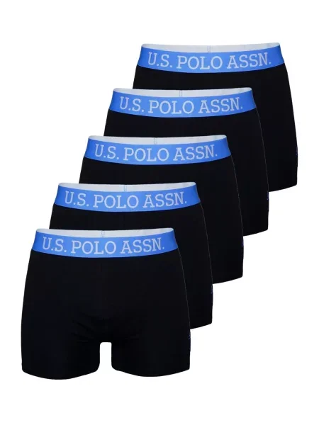 U.S. POLO ASSN. Boksarice modra / pegasto črna