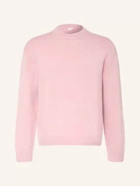 Arket Sweter pink różowy