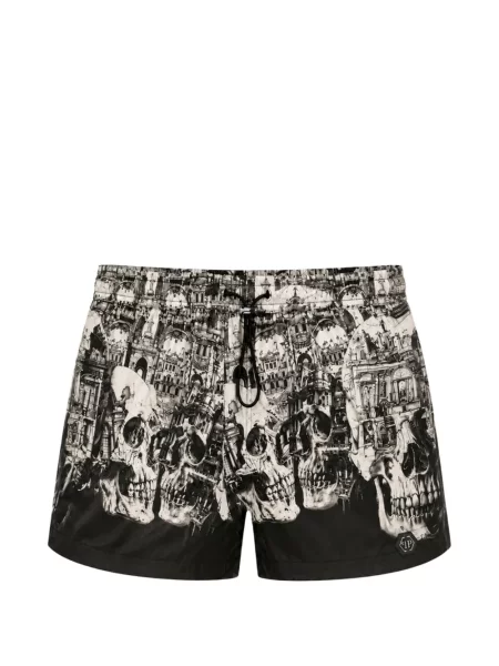 Slip de baie Philipp Plein negru