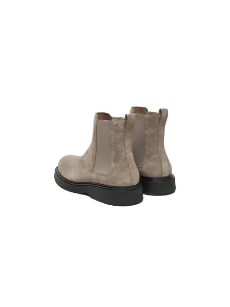 Calvin Klein Bokacsizma Combat Ess Chelsea Boot Su bézs