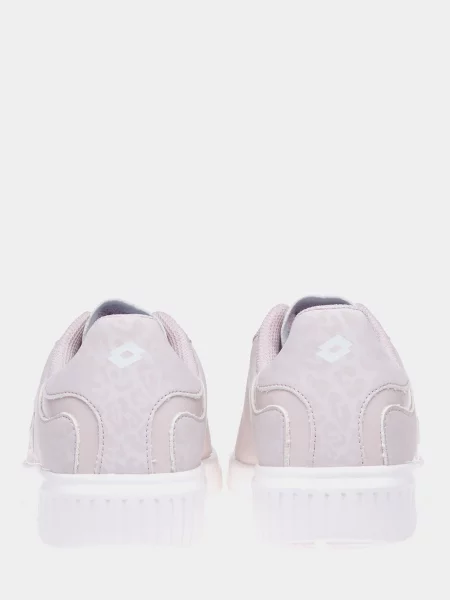 Кеди низькі Lotto комбінований верх рожевий