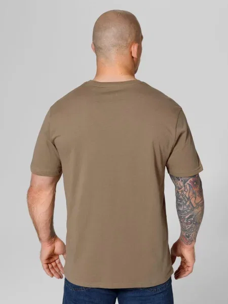 Koszulka Pitbull Small Logo brązowa