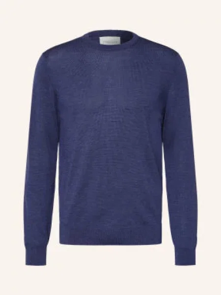 Profuomo Sweter blau niebieski