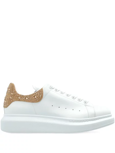 Kožené tenisky Alexander Mcqueen bílé