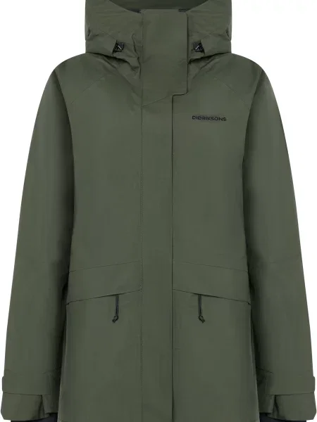 Didriksons Geacă outdoor ESSA' verde