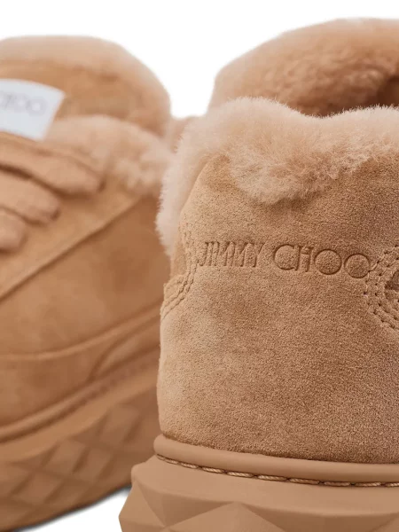 Sneakerși Jimmy Choo maro