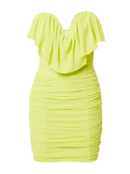 Misspap Rochie de cocktail stuf verde