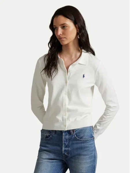 Polo Ralph Lauren Cardigan alb