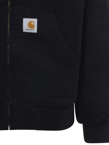 Geacă Carhartt Wip cu glugă negru