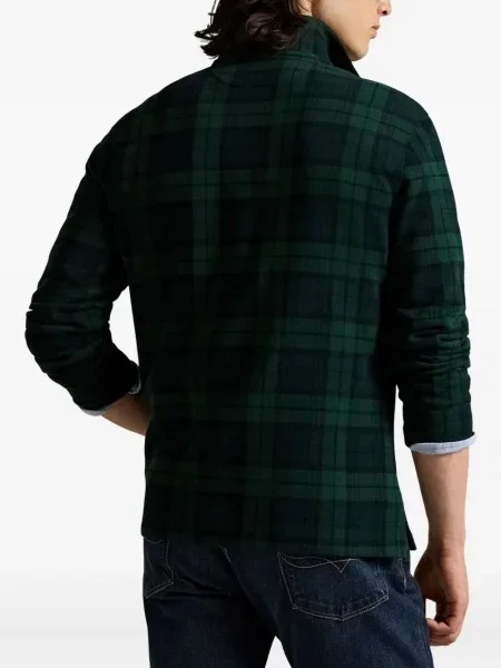 Șapcă Polo Ralph Lauren de mătase cu broderie cu dungi negru
