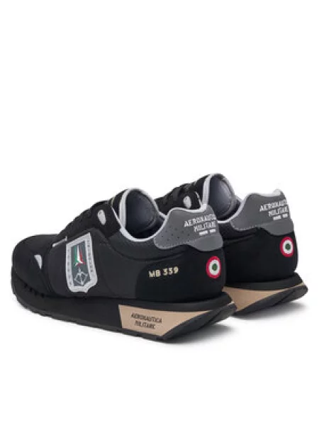 Aeronautica Militare SNEAKERS sneakers pánske čierna
