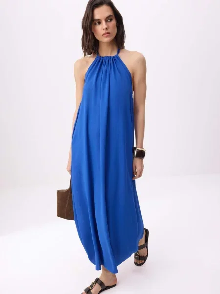 Trendyol Rochie de vară cobalt albastru
