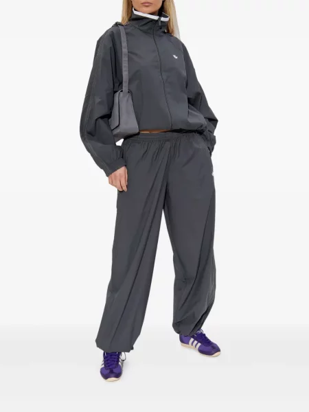 Тениска Adidas на райета кафяво