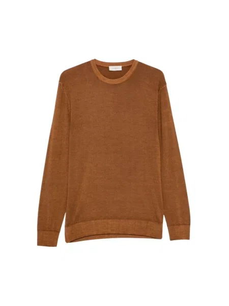 Sweter Piacenza 1733 z kaszmiru brązowy
