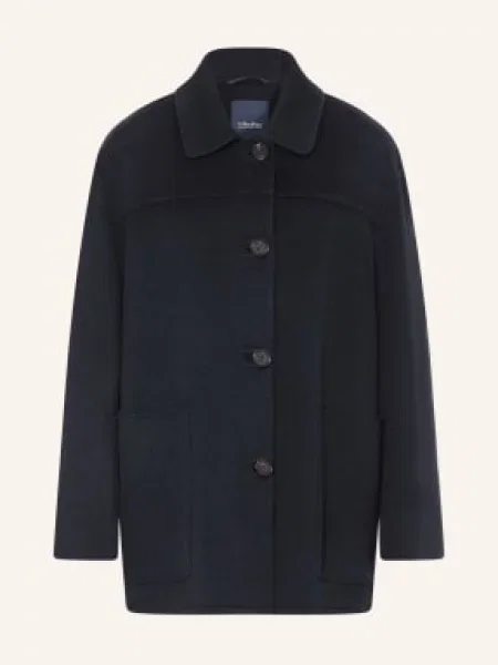 S Max Mara Kurtka Giugno blau niebieska
