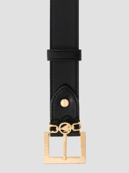 Ремень Guess с ремешками черный
