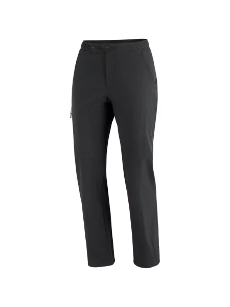 Pantaloni Salomon cu imagine alergare negru