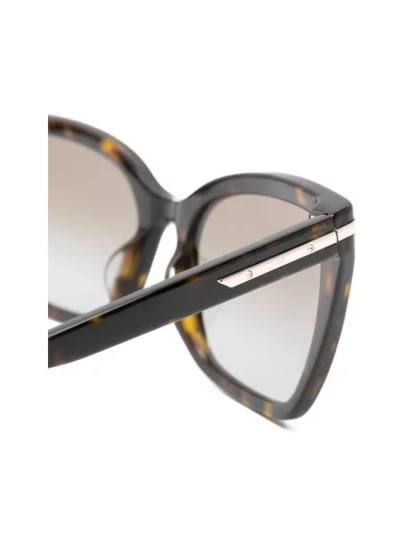 Okulary przeciwsłoneczne Emporio Armani brązowe