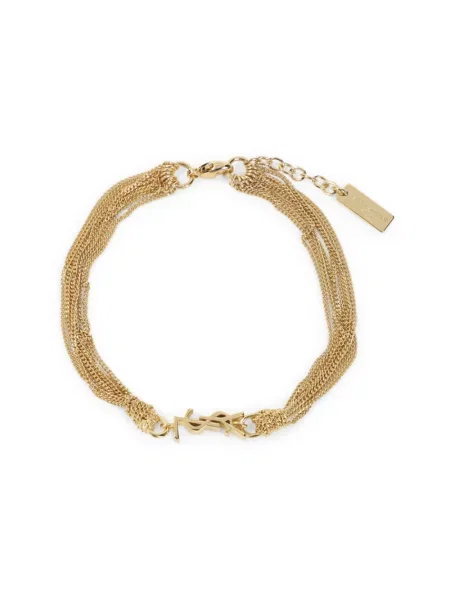 Bransoletka Saint Laurent brązowa