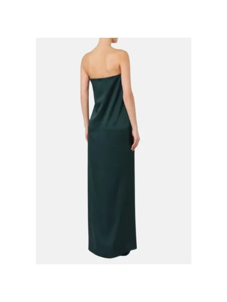 Długa sukienka maxi Max Mara zielona