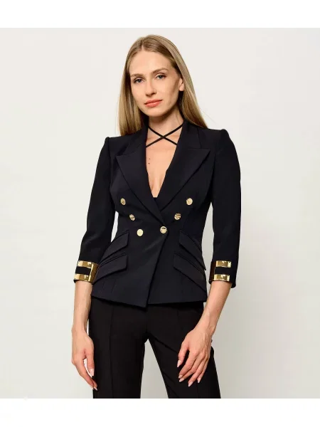 Elisabetta Franchi Jachetă negru