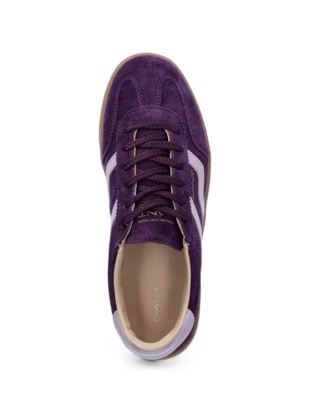 Sneakers Gant σουέντ με σχέδιο μωβ