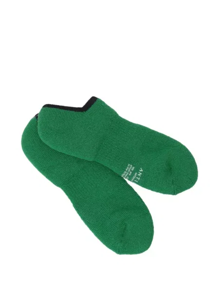 Șosete Antipast tricotate cu imagine verde