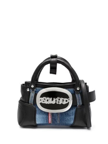 Cu centură curea Dsquared2 negru