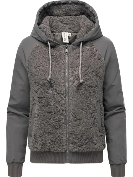 Ragwear Přechodná bunda Talianita Youmodo tmavě šedá