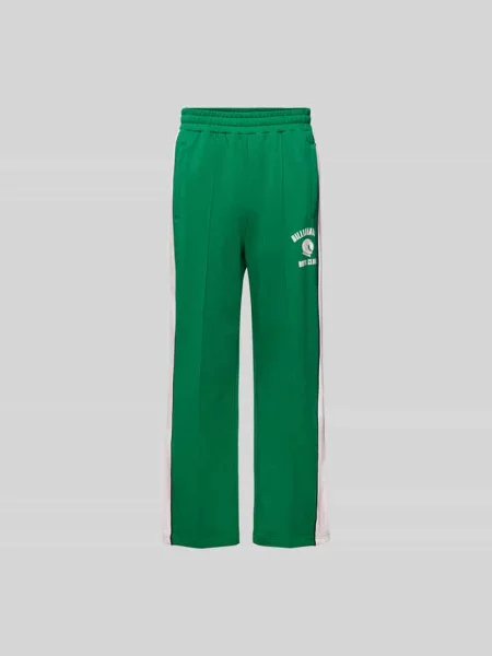 Spodnie dresowe z nadrukiem z logo Billionaire Boys Club zielone