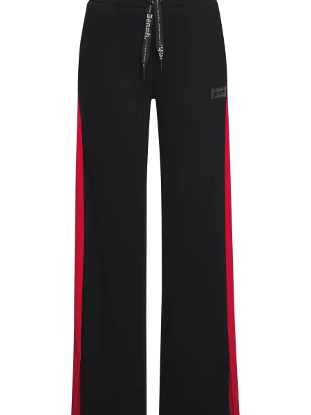 BENCH Hlače rdeča črna