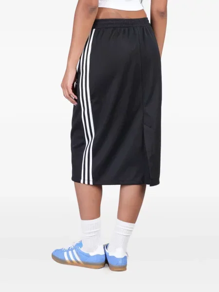 Fustă Adidas din piele de căprioară albastru
