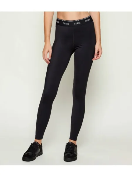 GUESS Leggings ALBA fekete fehér