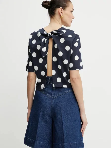 Patou tricou din bleumarin