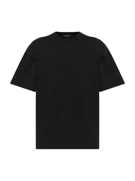 Koszulka Dolce And Gabbana z logo czarna