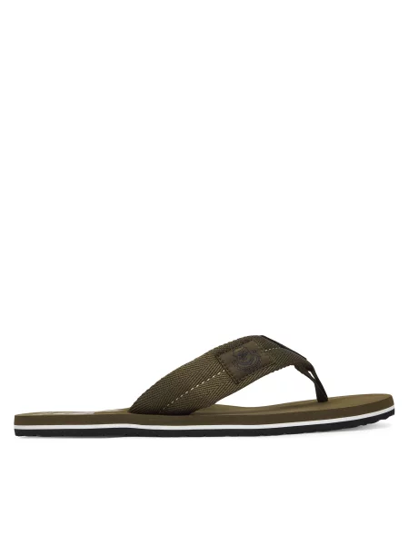 Japonke Tommy Hilfiger Patch Hilfiger Beach Sandal zelena