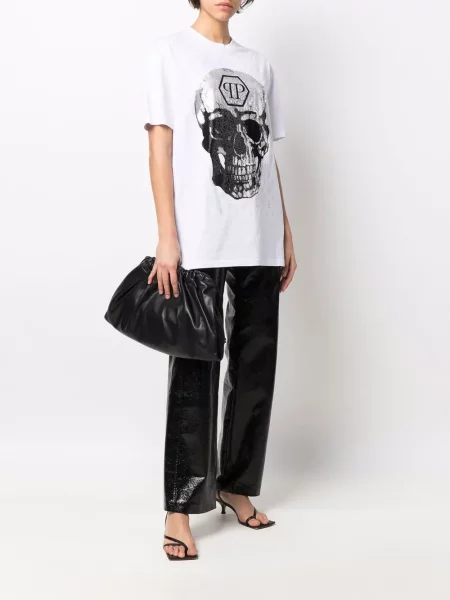 Tričko Philipp Plein bílé