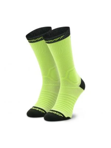 Bežecké ponožky DYNAFIT Ultra Cushion fluo žlté