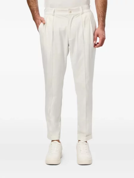 Pantaloni Hamza alb